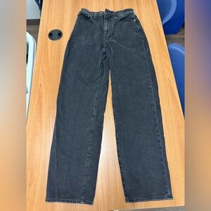 Madewell Women's Gray Straight Leg Jeans